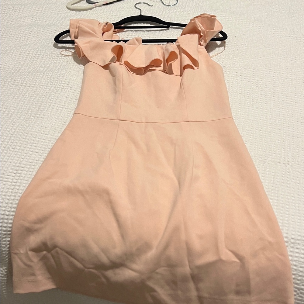 French Connection Peach Mini Dress